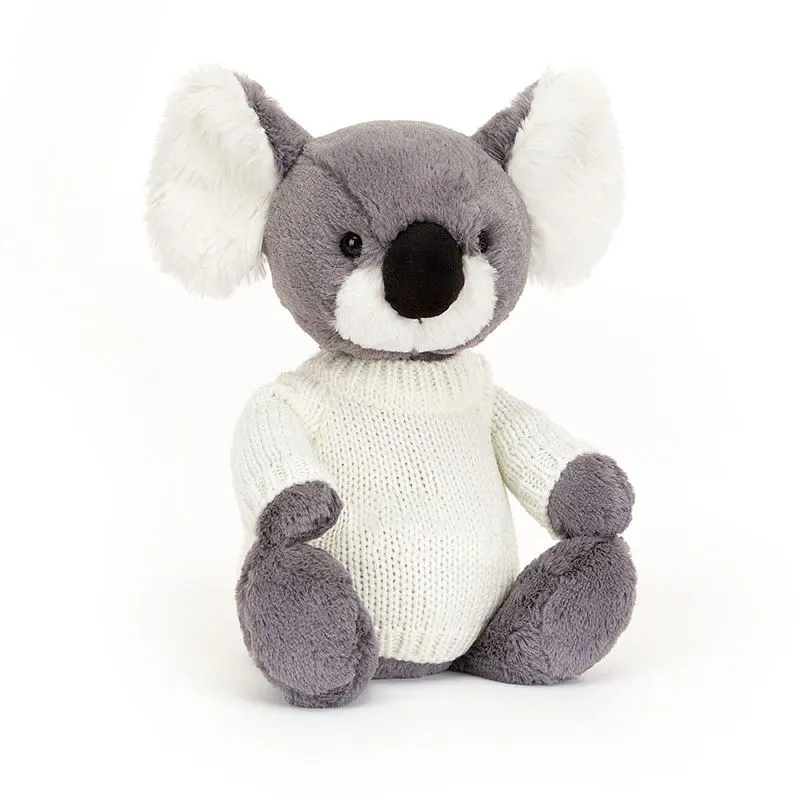 Knitted Jumper Cream - Fits Medium Bashful Jellycat (JUMPER ONLY)