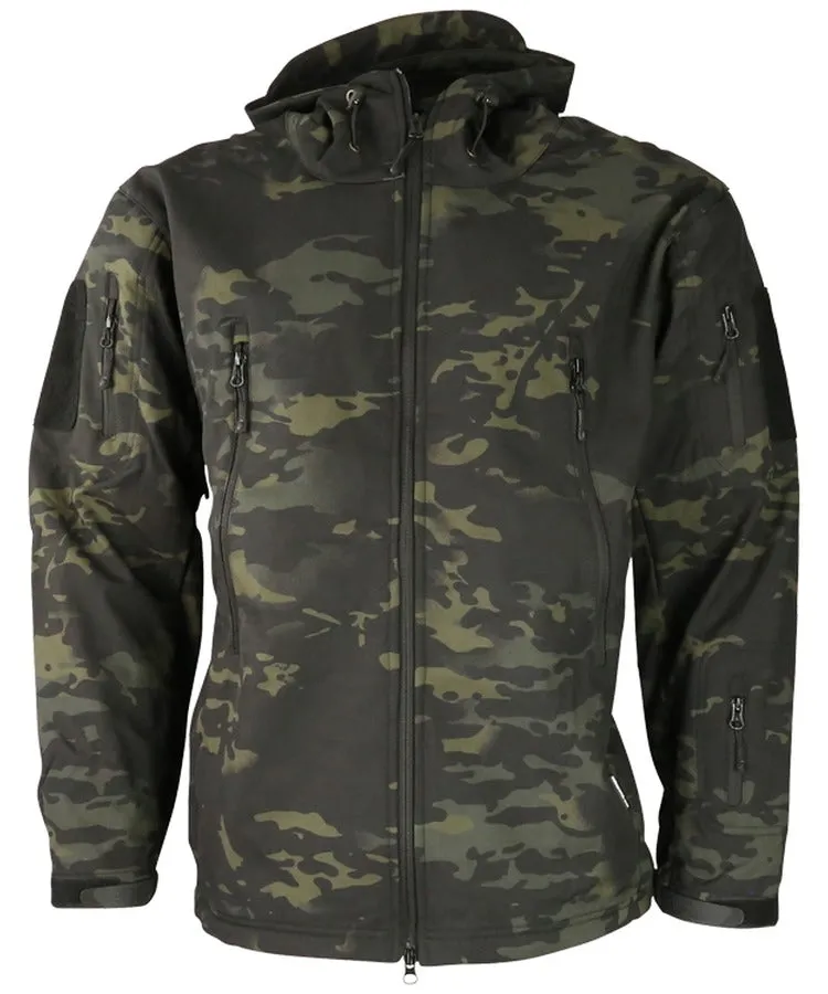 Kombat UK PATRIOT Tactical Soft Shell Jacket - BTP Black