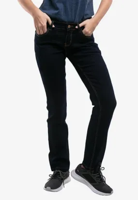 Ladies Straight Cut Stretchable Denim Jeans - 810360
