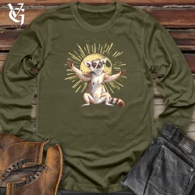 Lemur In The Sun Long Sleeve
