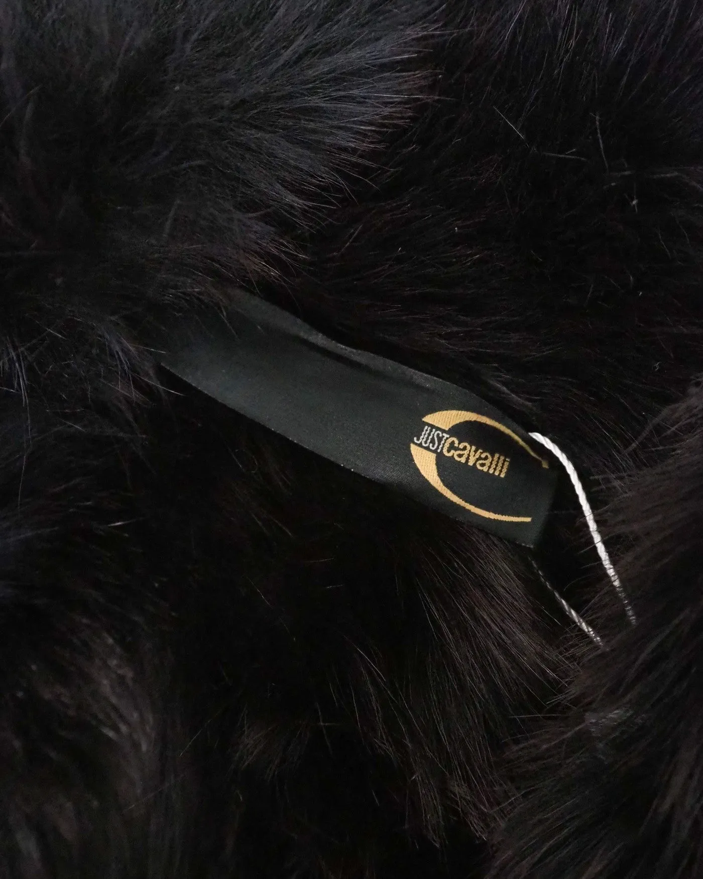 Long Leather and Shearling Fur Jacket