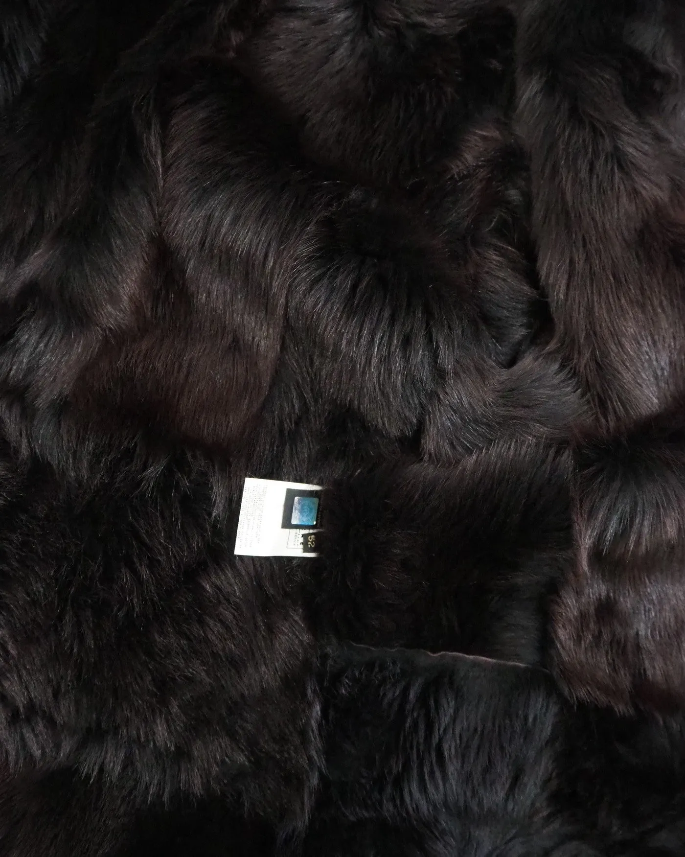 Long Leather and Shearling Fur Jacket