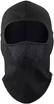 M1 Full Face Cover Balaclava Protection Filter Plain Ski Dust Mask -Black