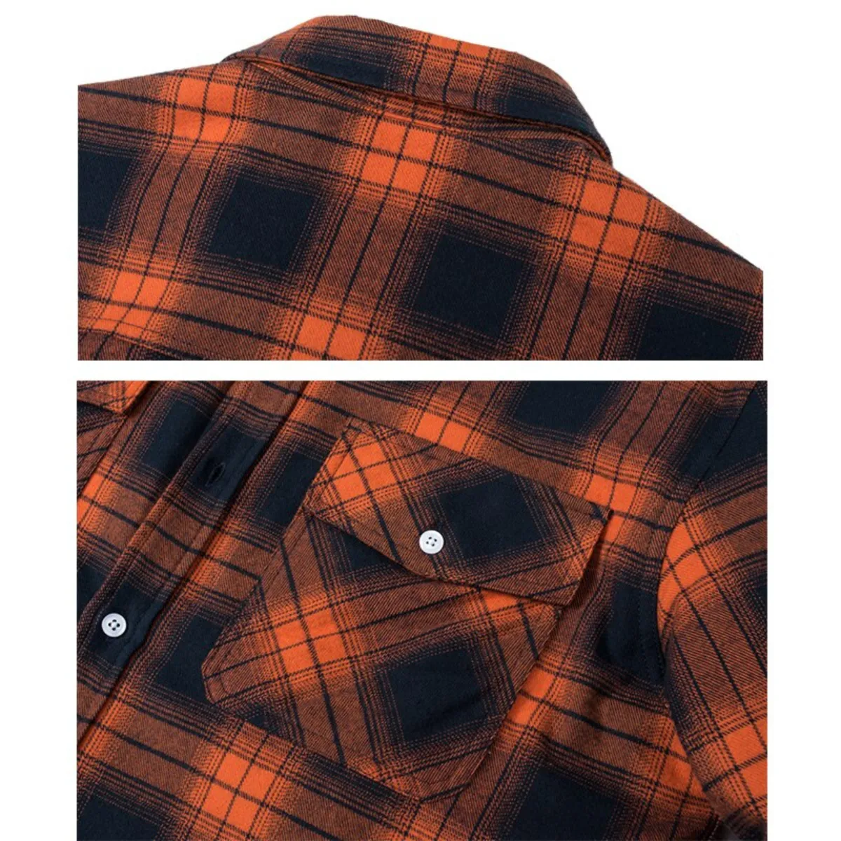 Men's Fleece-Lined Plaid Jacket