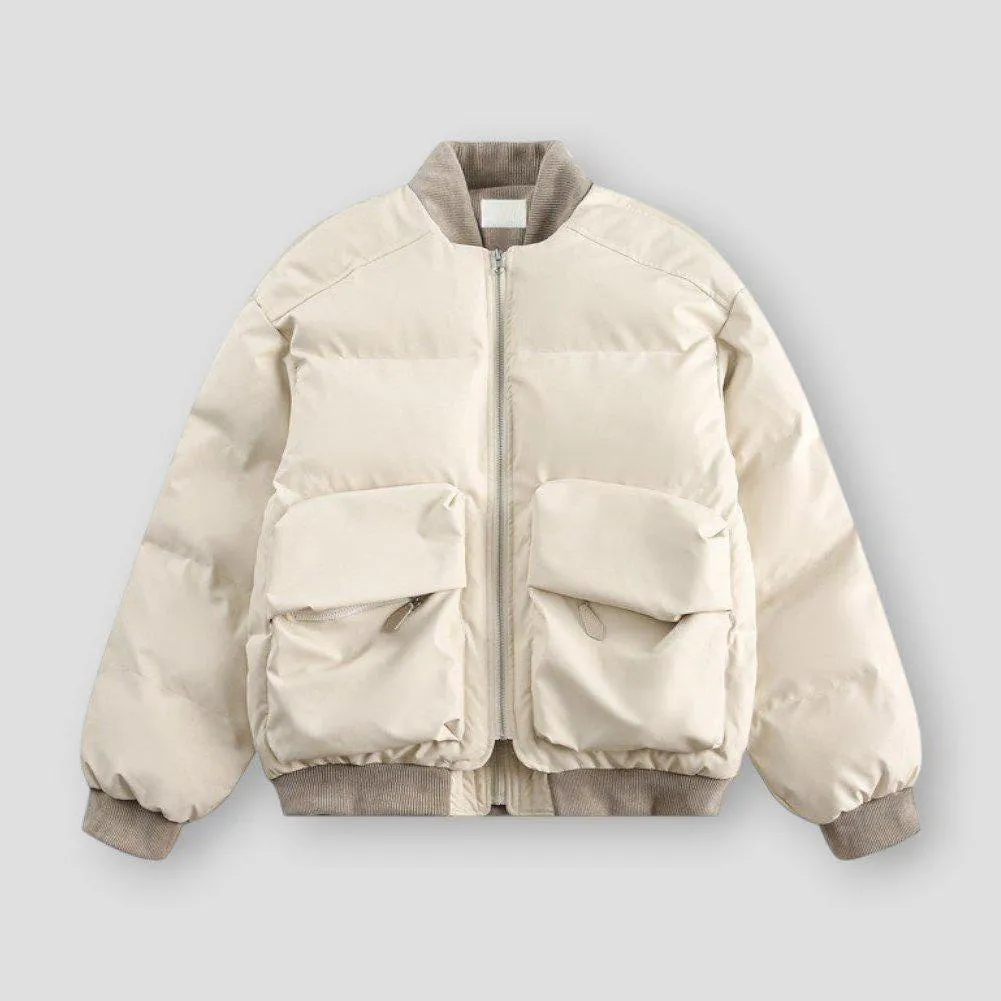 Men’s Stylish Workwear Flight Jacket