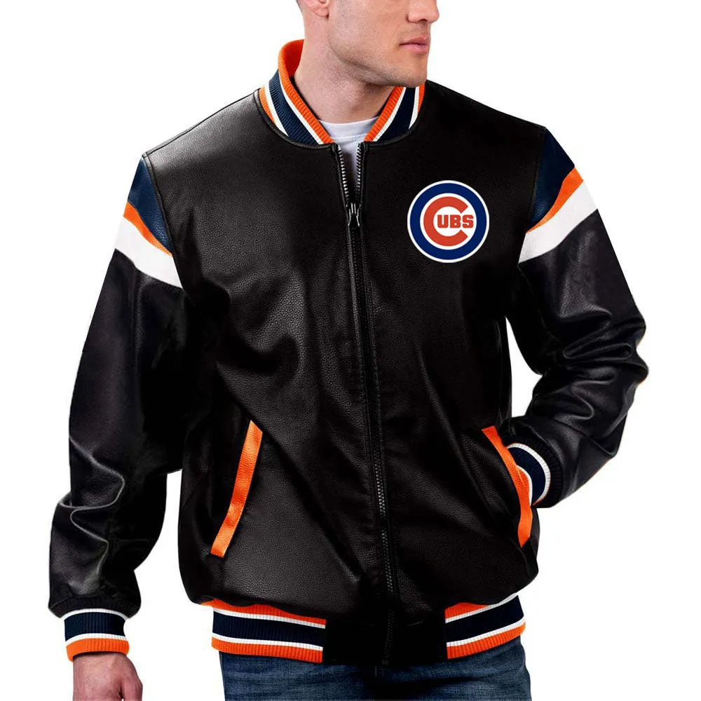 MLB Chicago Cubs Leather Jacket
