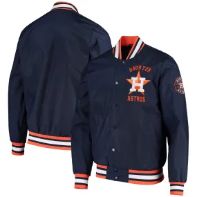 MLB Houston Astros The Jett III Satin Varsity Jacket