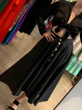 Morrisa Faux Leather Skirt