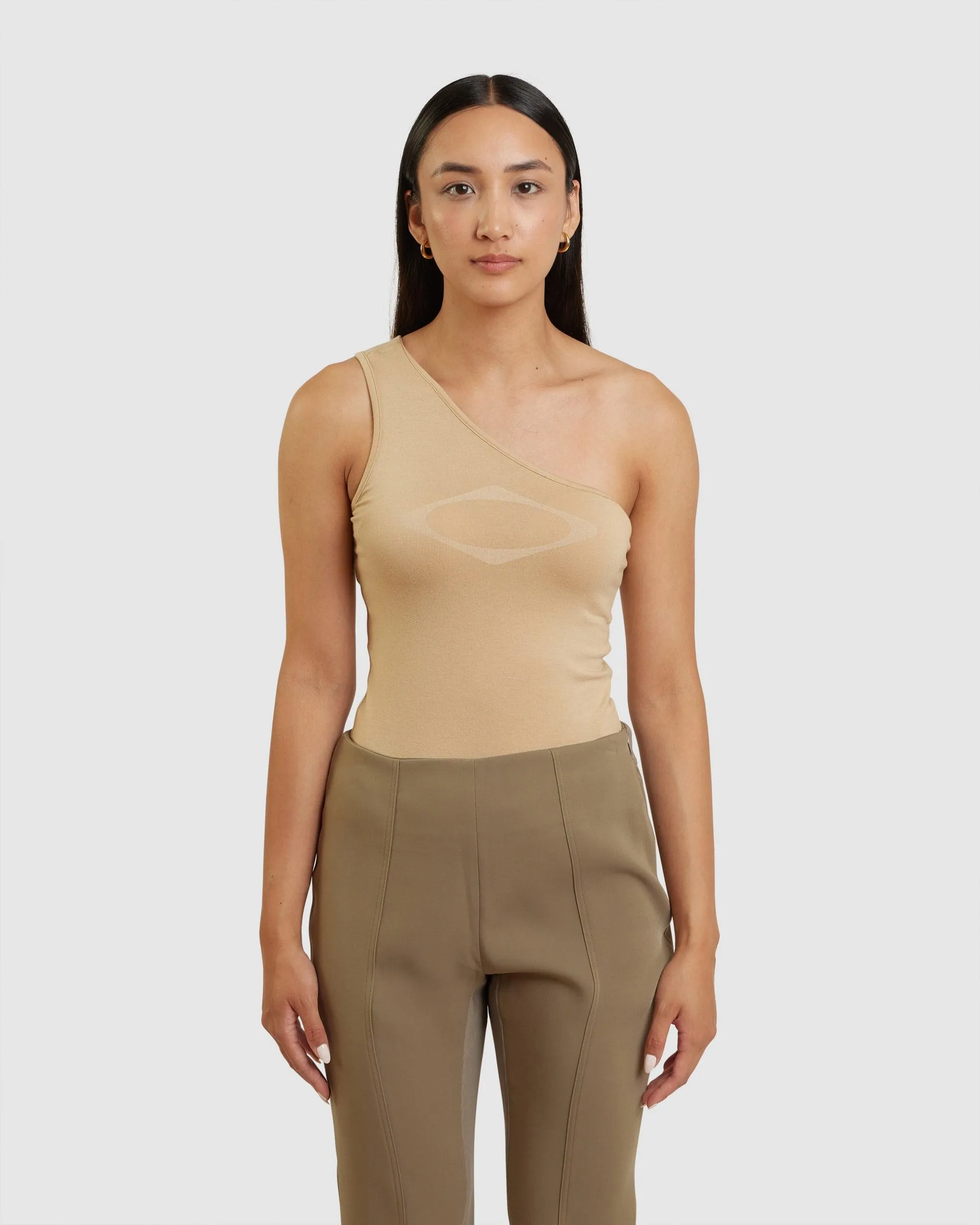 Paneled Flare Pants