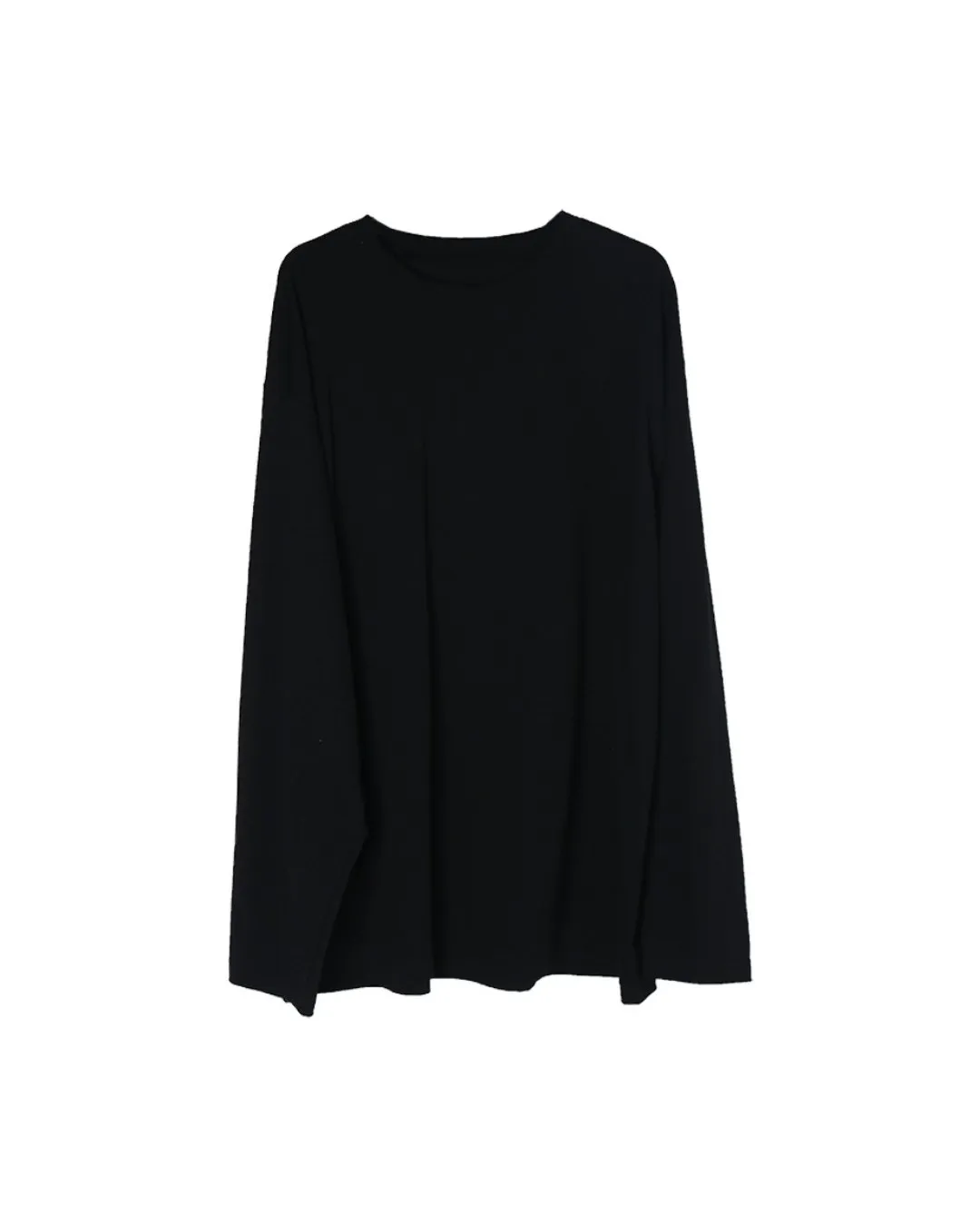 Plain Loose Long Sleeve T-Shirt ASD0043
