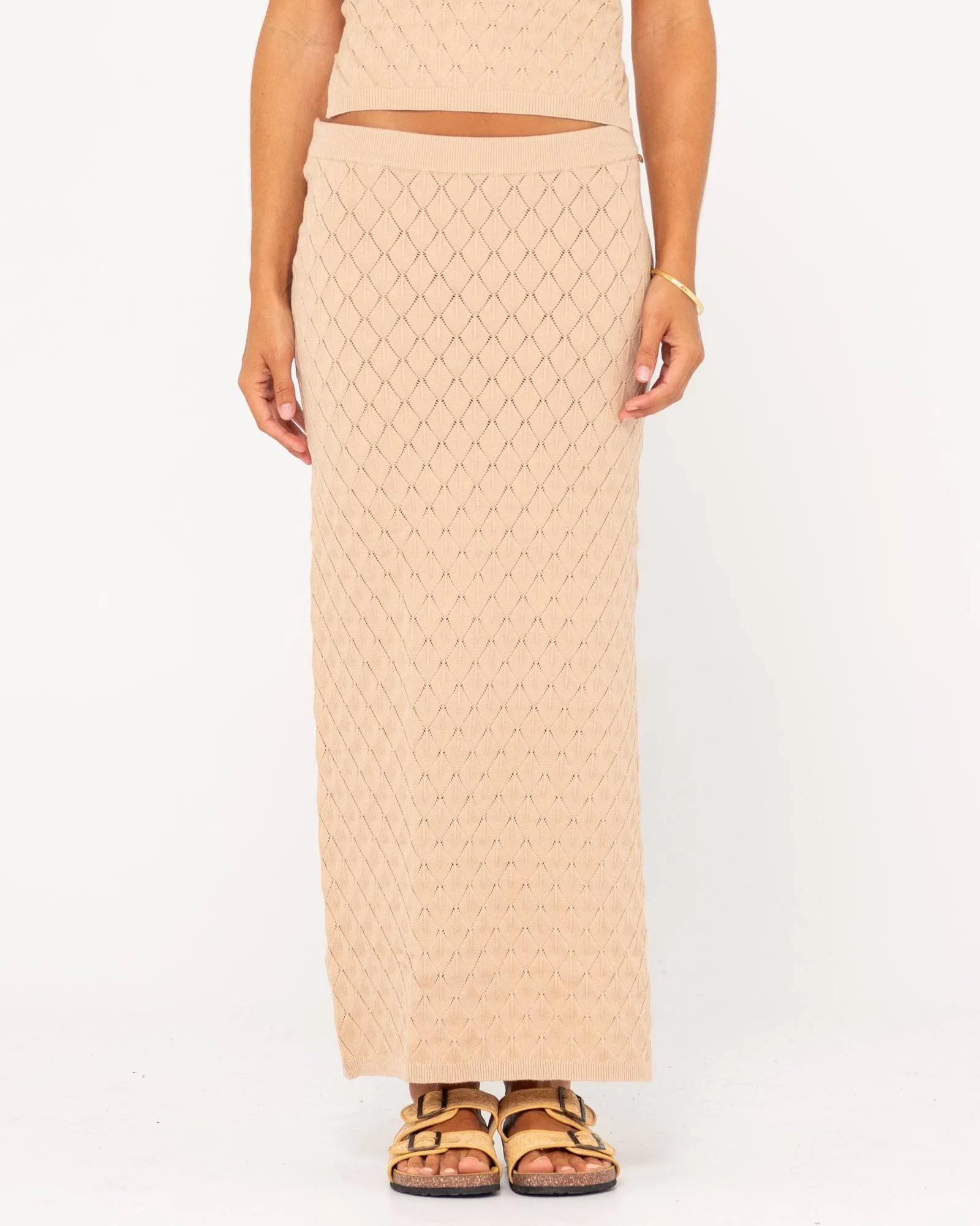 Rusty Leo Maxi Knit Skirt