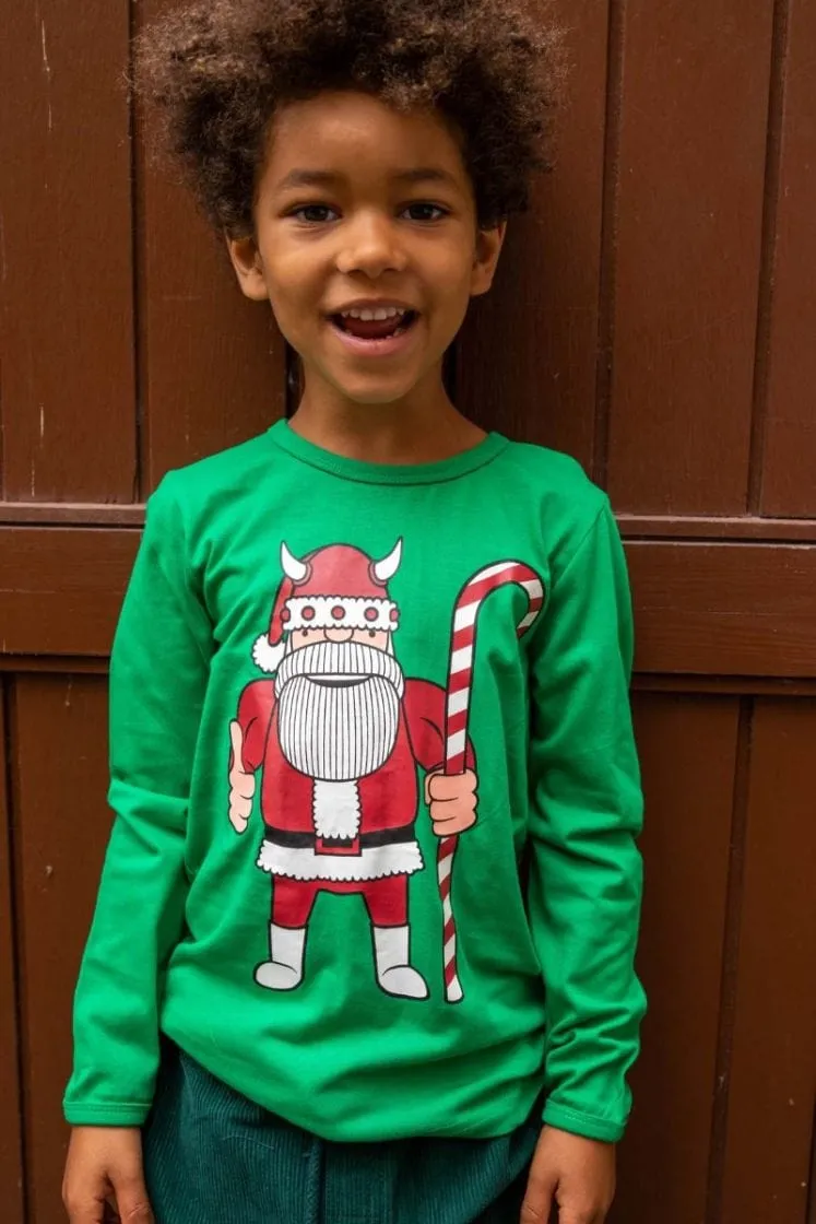 Santa Viking "Chia" Longsleeve Organic Shirt