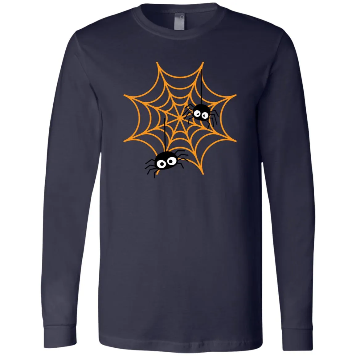 Spiders on Web CLOSEOUT --  Men's Jersey LS T-Shirt