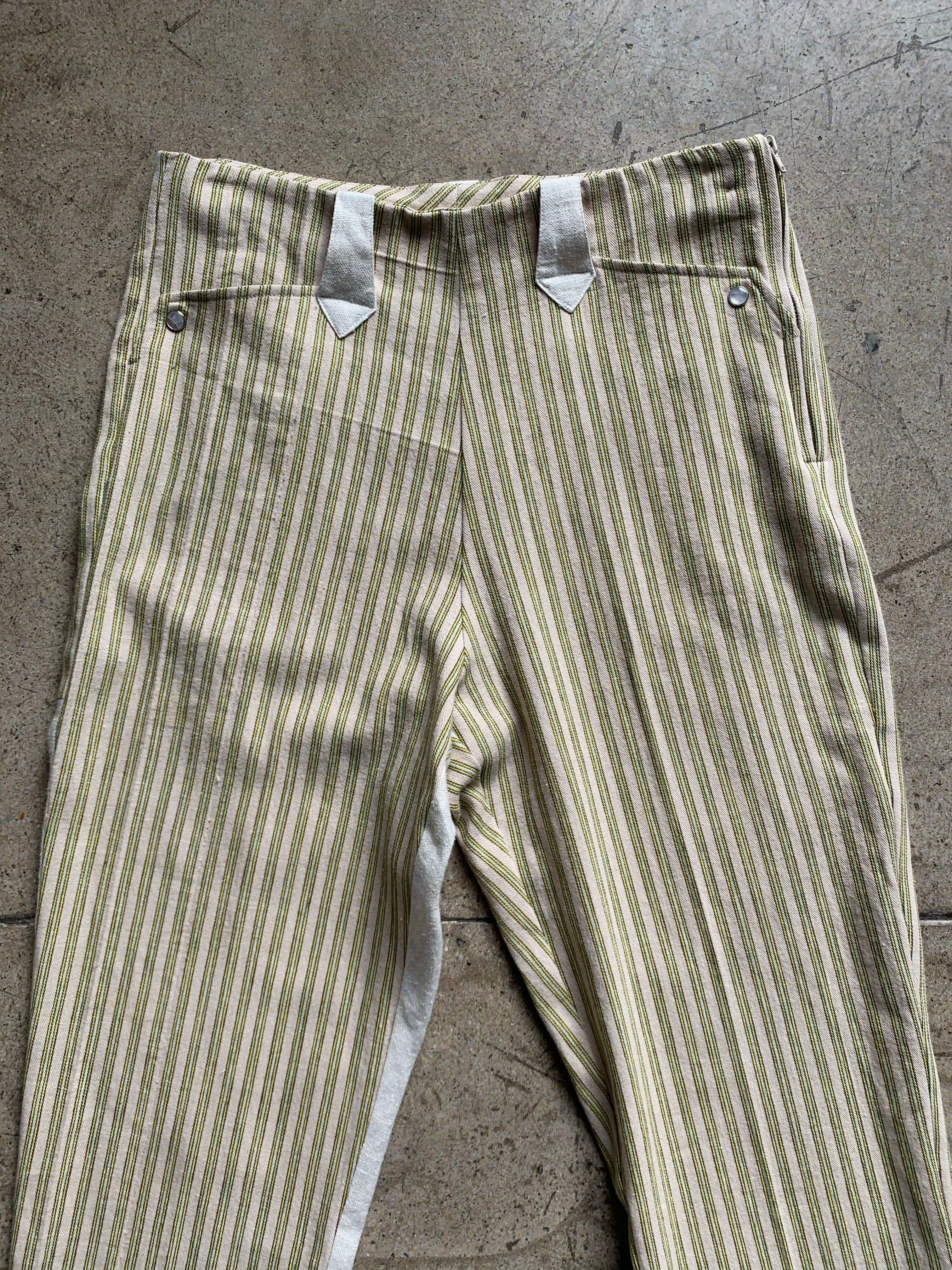 Spiderweb Western Side Zip Pants