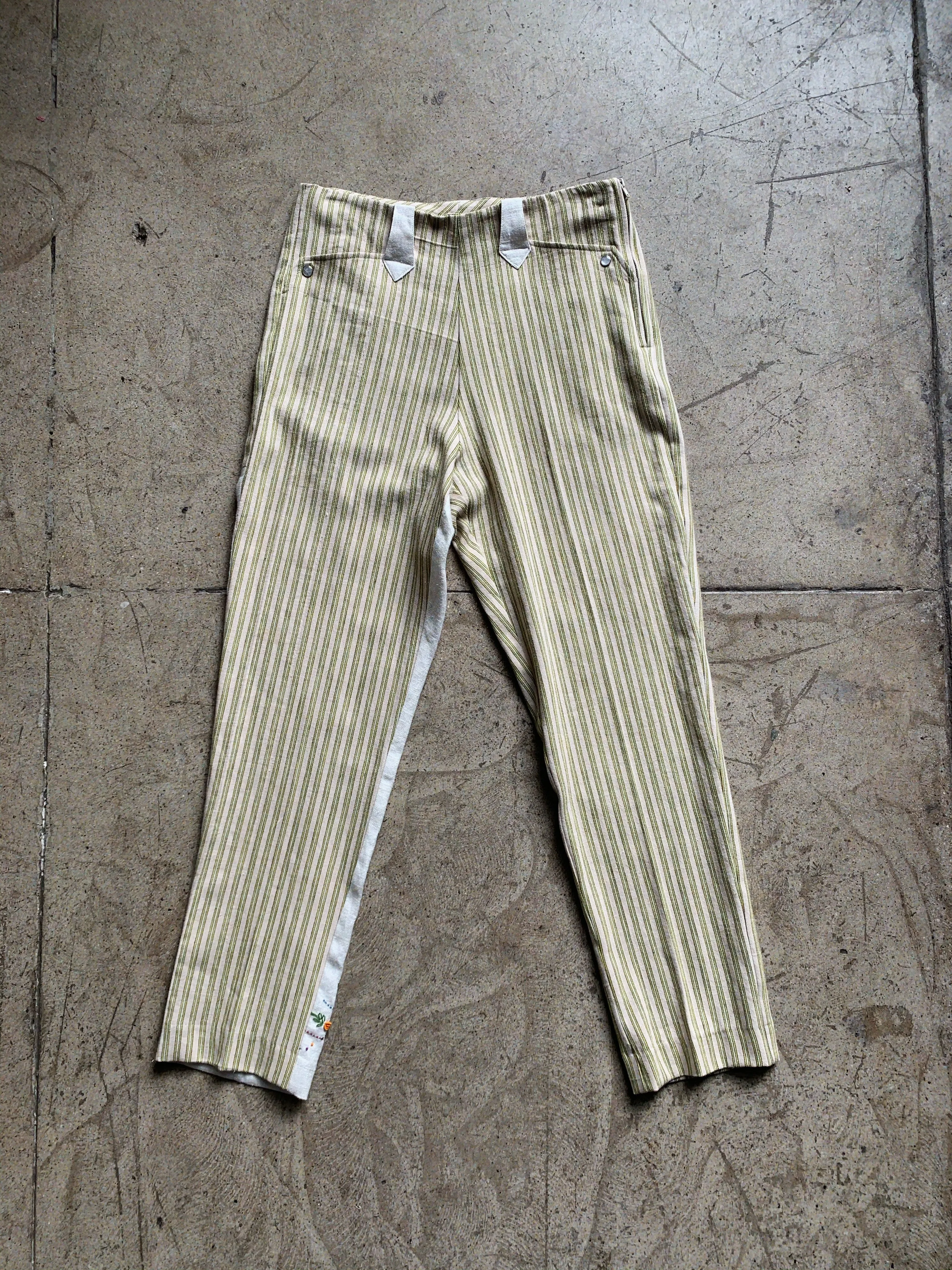Spiderweb Western Side Zip Pants