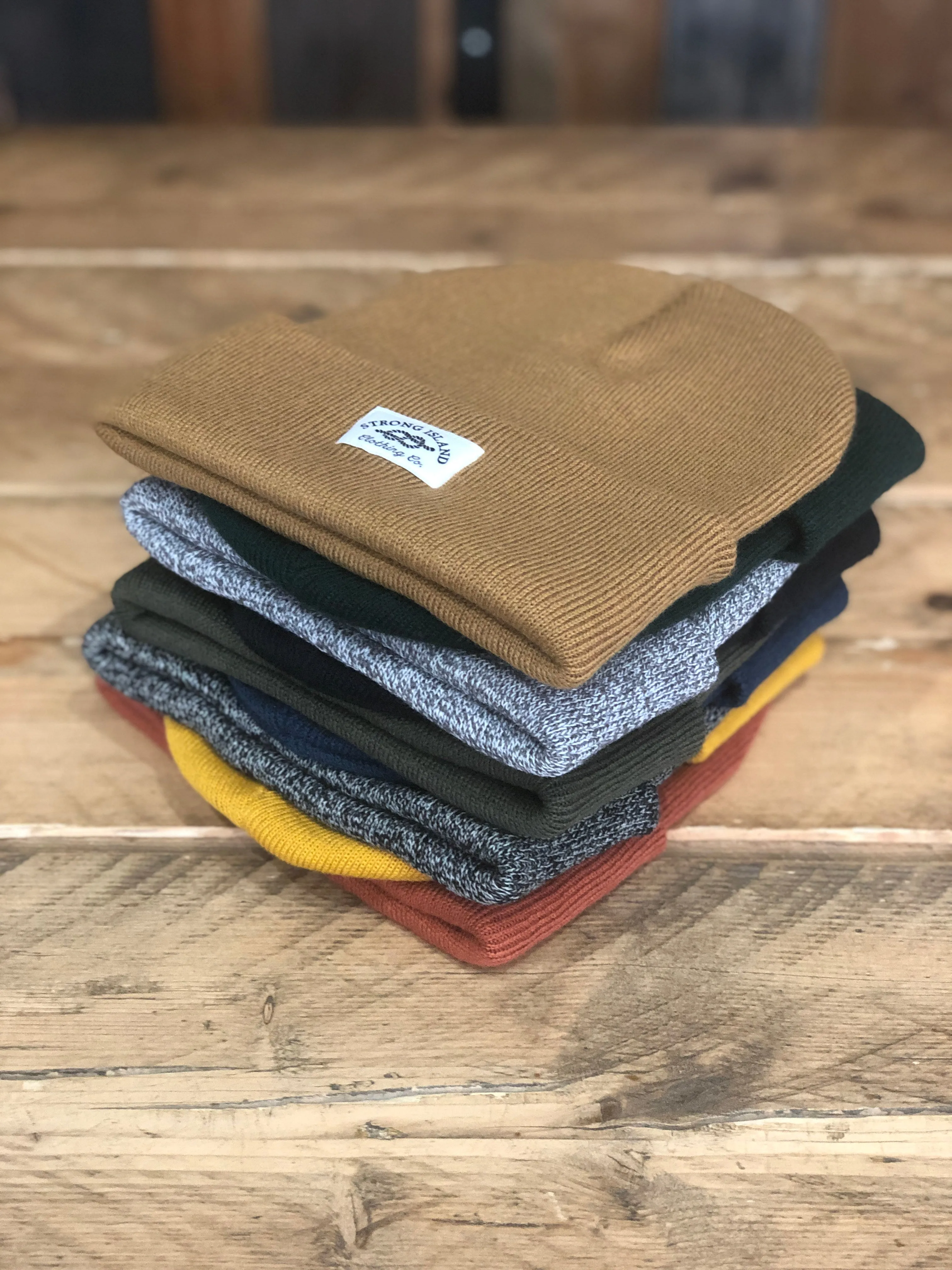 Staple Beanie // Mustard