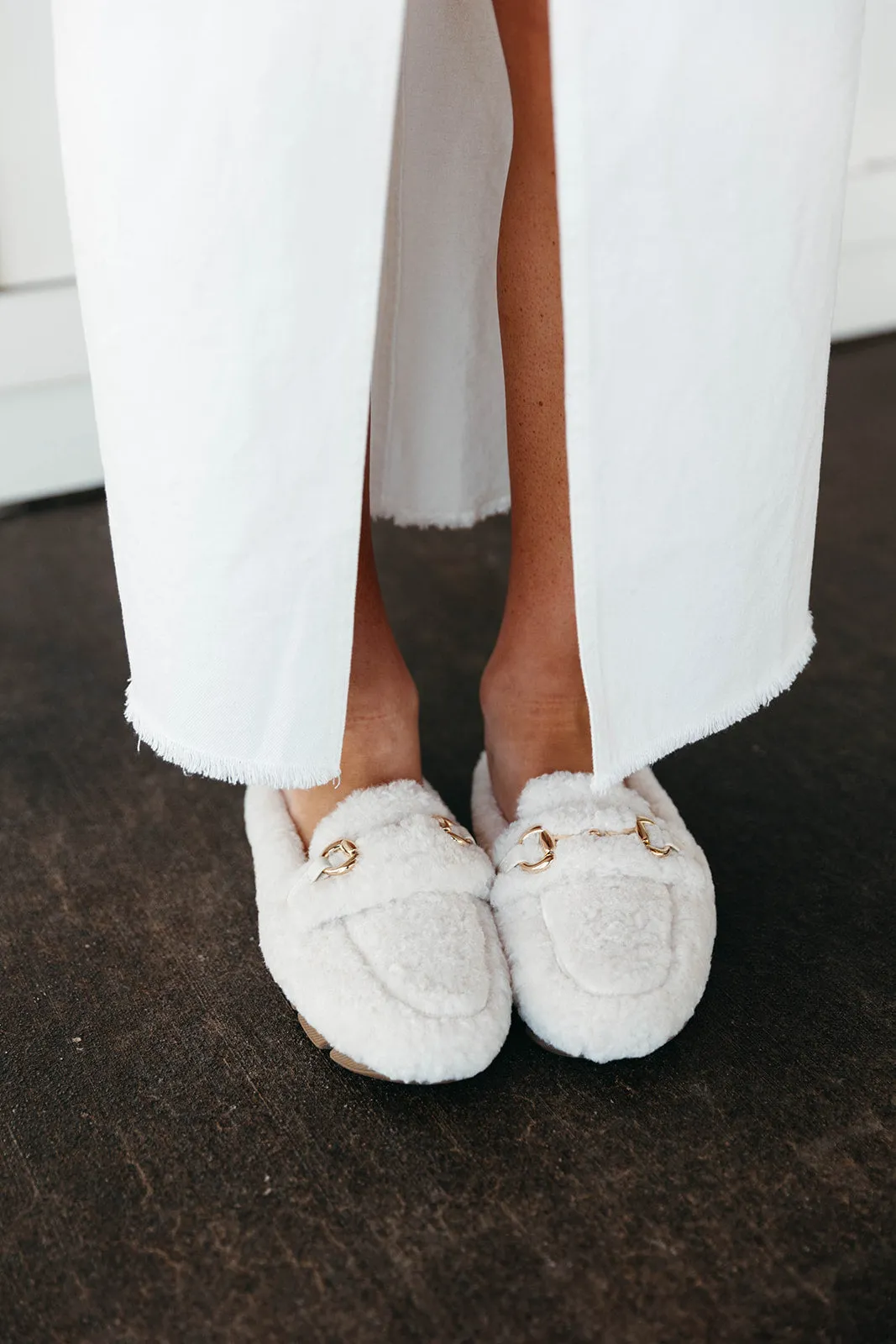 The Cocoa Slip On Mule - Off White