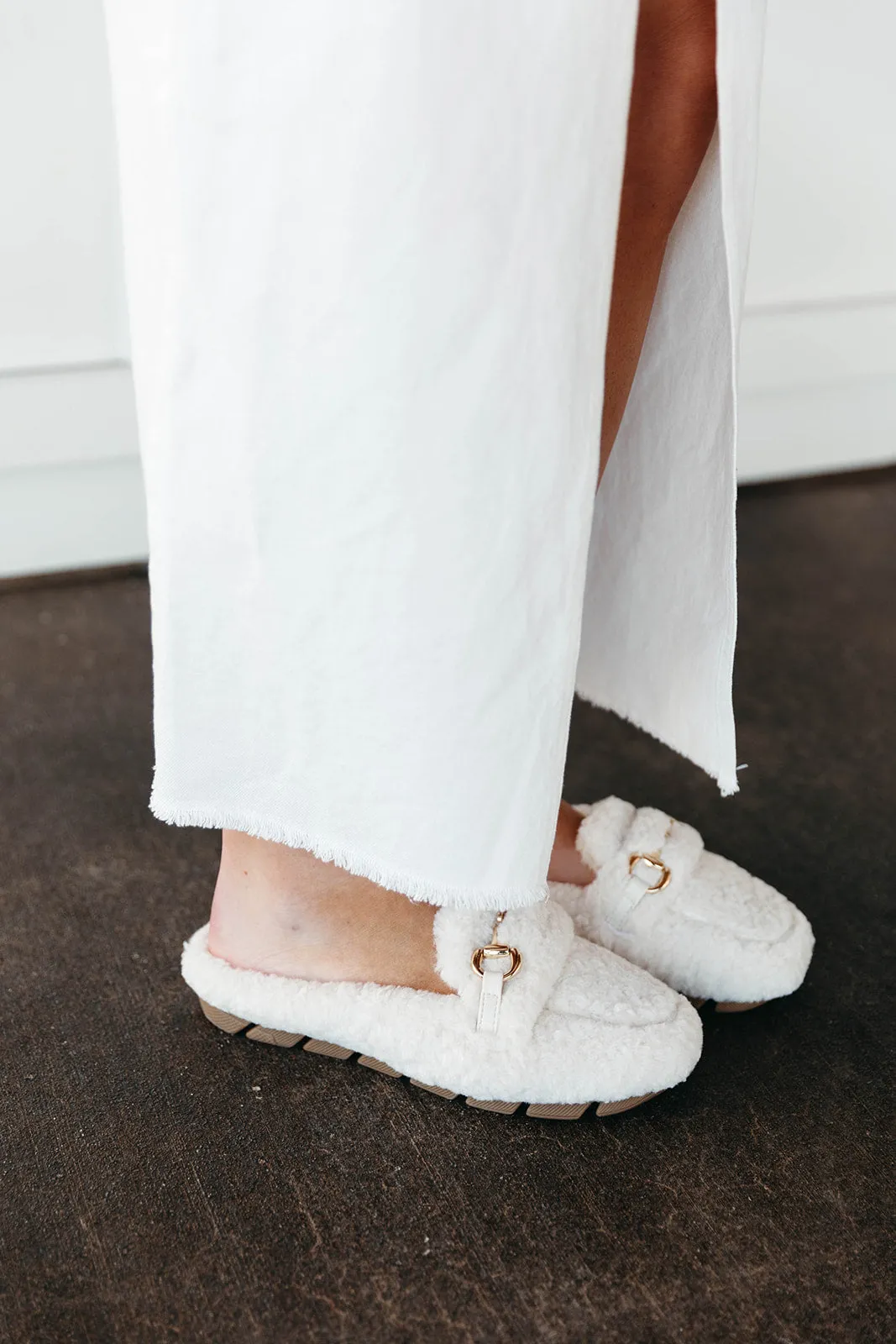 The Cocoa Slip On Mule - Off White