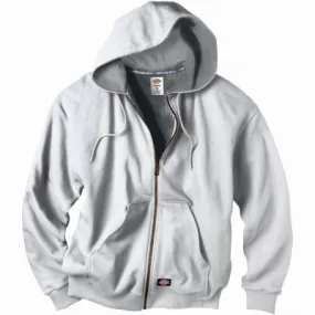 Thermal Fleece Jacket, Hooded, Gray, Men's XXL
