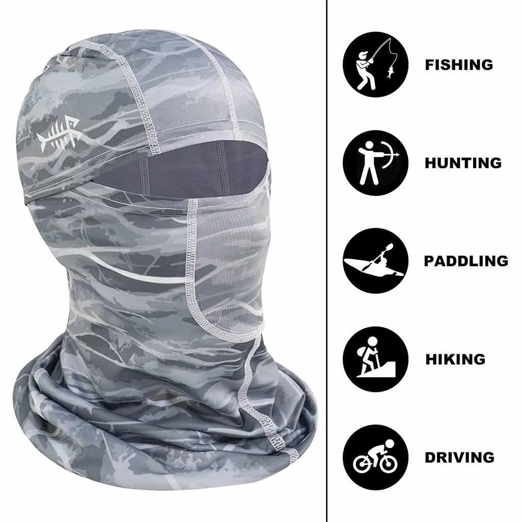 UPF 50  Breathable Balaclava Headwear