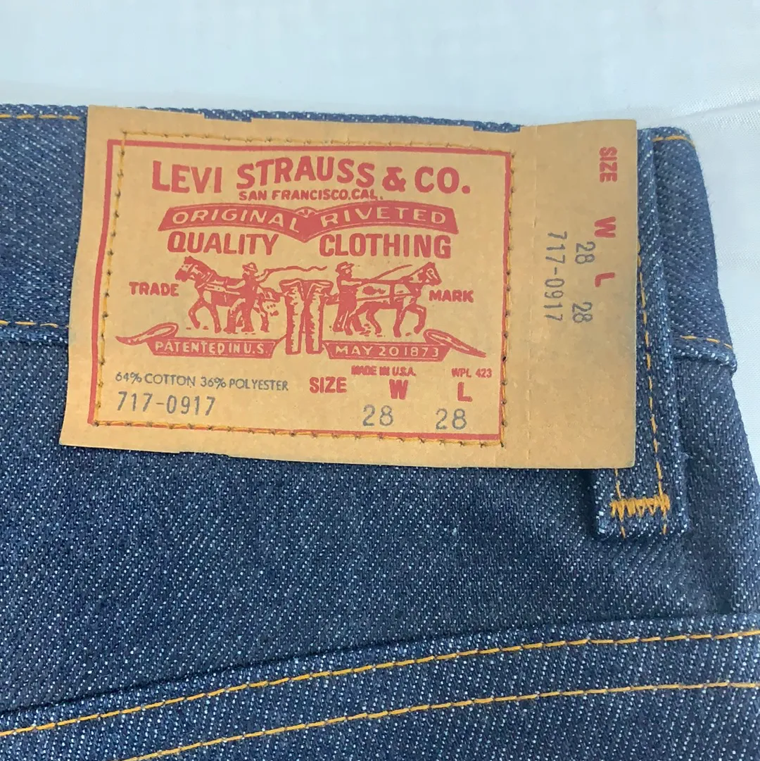 Vintage Levi’s 717 Denim Pants - 28in