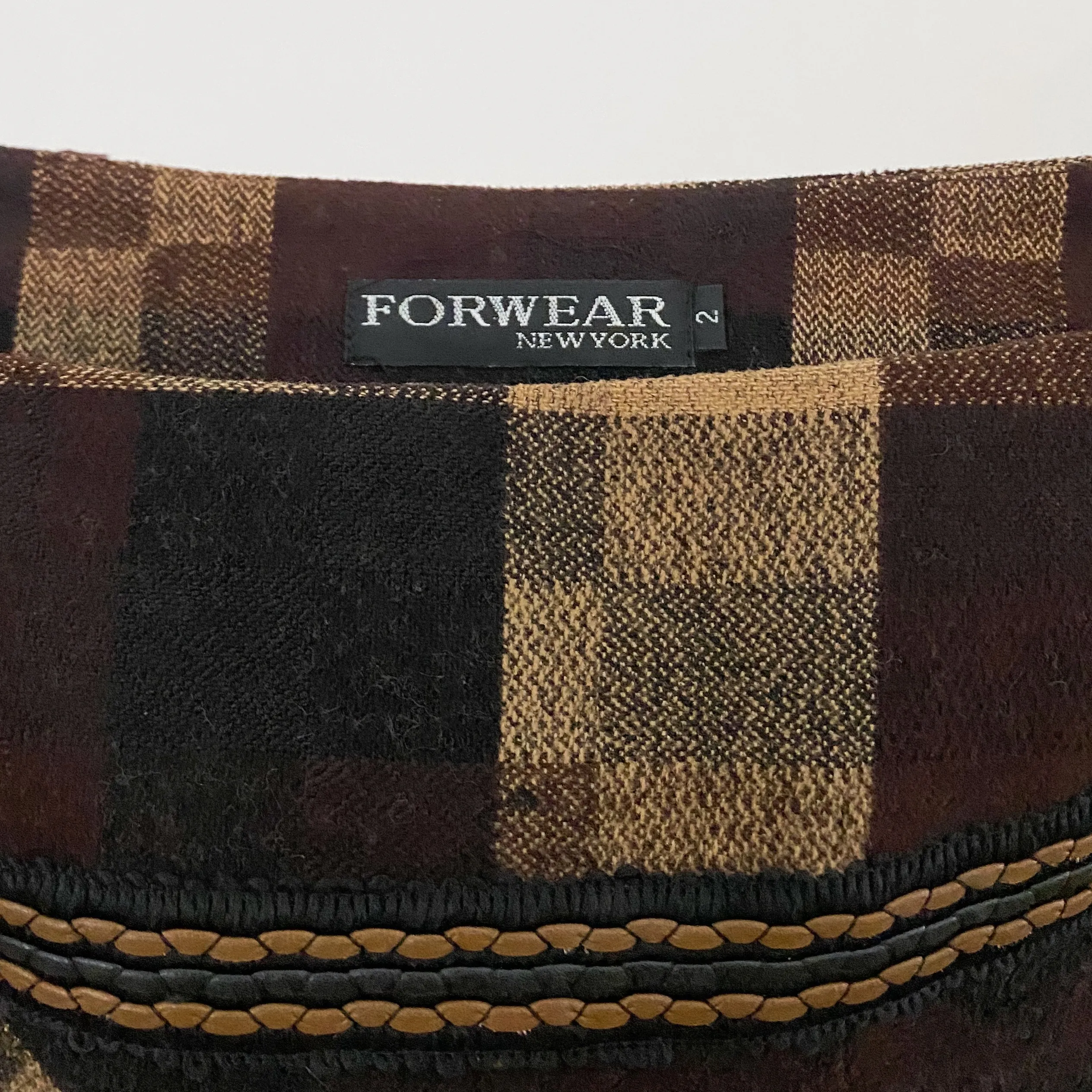 Vintage Tartan Maxi Skirt