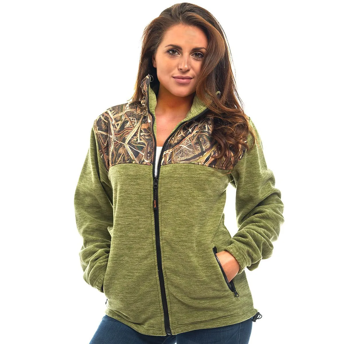 Women's Mossy Oak C-Max Jacket Shadow Grass Blades Camo