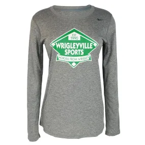 Wrigleyville Sports Women's Dri-FIT Long Sleeve Colored T-Shirt