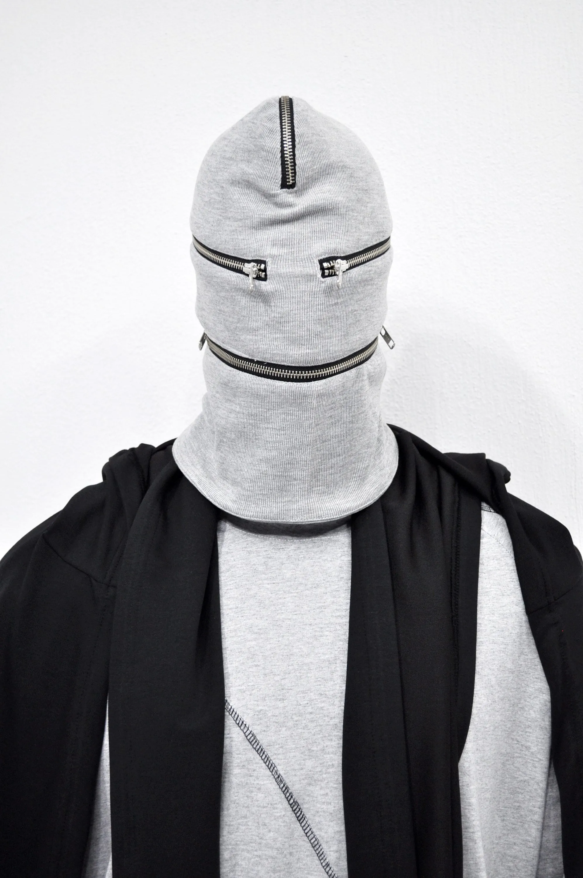 Zipper Balaclava , Breathable head mask Hamas balaclava Full YKK zipper - mouth, eyes, head Keeps you warm Hide your emotions - BB0166
