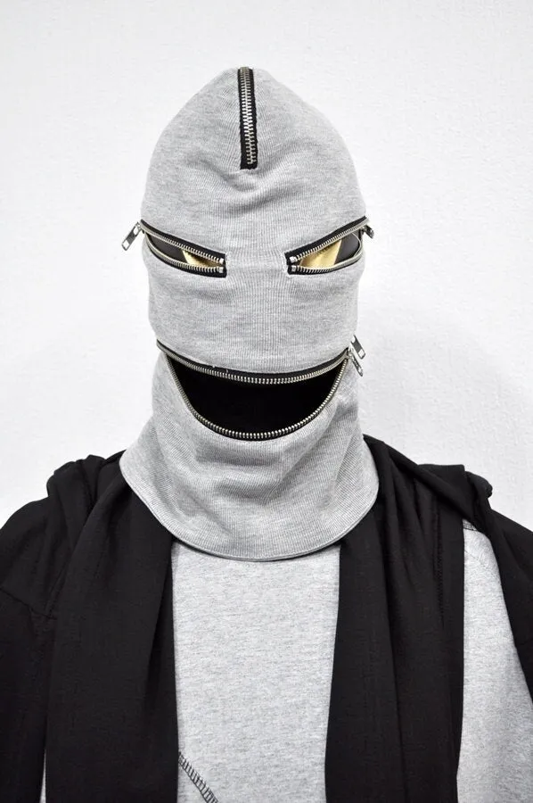 Zipper Balaclava , Breathable head mask Hamas balaclava Full YKK zipper - mouth, eyes, head Keeps you warm Hide your emotions - BB0166